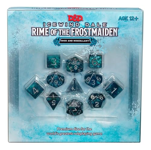 Stock image for Dungeons Dragons Icewind Dale: Rime of The Frostmaiden Dice and Miscellany (DD Accessory) for sale by Front Cover Books