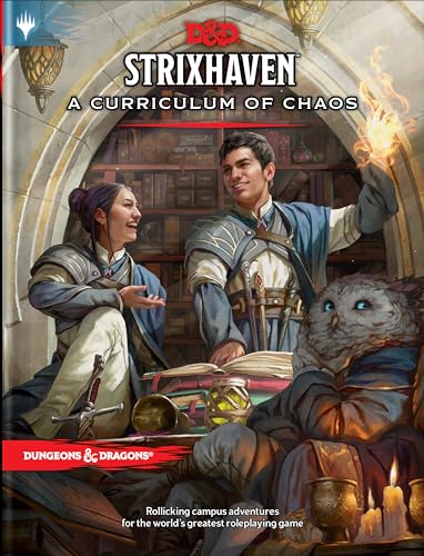 Beispielbild fr Strixhaven: Curriculum of Chaos (D&D/MTG Adventure Book) (Dungeons & Dragons) zum Verkauf von BooksRun