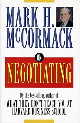 Stock image for On Negotiating for sale by ThriftBooks-Atlanta