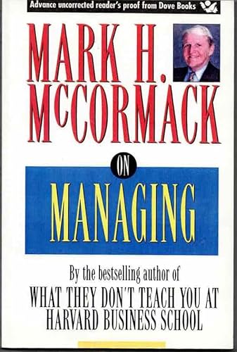Stock image for On Managing for sale by Bookmonger.Ltd
