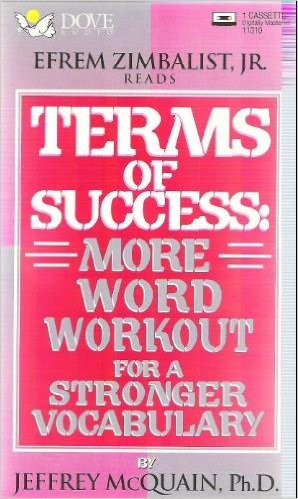 Terms of Success: More Word Workout for a Stronger Vocabulary (9780787110086) by McQuain, Jeffrey