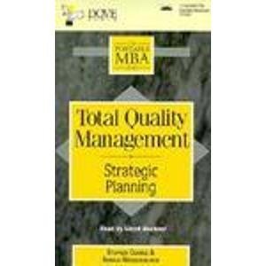 Imagen de archivo de Total Quality Management: Strategic Planning a la venta por Irish Booksellers