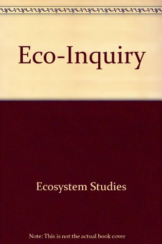 Beispielbild fr Eco-Inquiry zum Verkauf von Better World Books