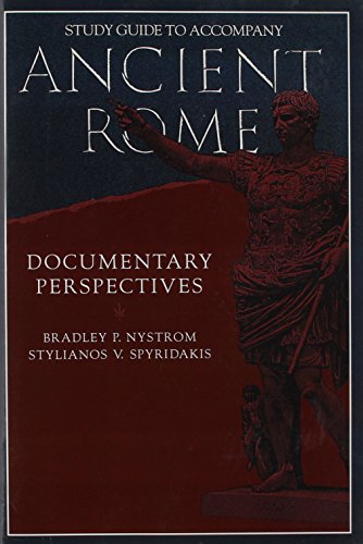 Beispielbild fr Study Guide to Accompany Ancient Rome zum Verkauf von Bookmans