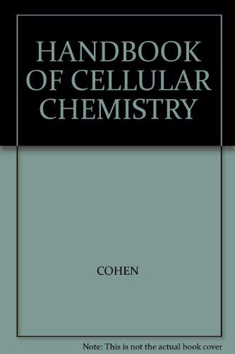 Beispielbild fr Handbook of Cellular Chemistry zum Verkauf von Better World Books