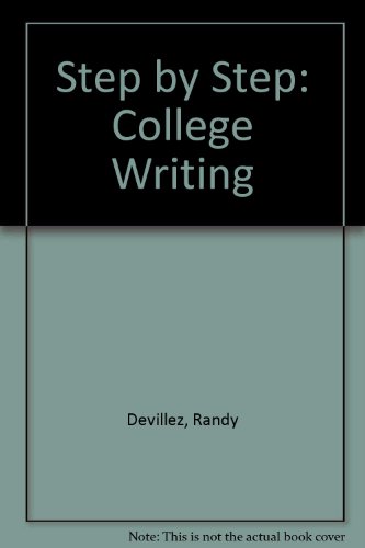 9780787222031: Step by Step: College Writing