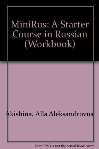 9780787222291: Minirus: A Starter Course in Russian (Workbook)