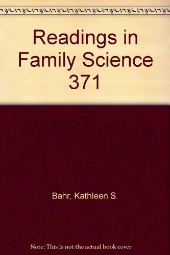 Stock image for Readings in Family Science 371 for sale by SecondSale