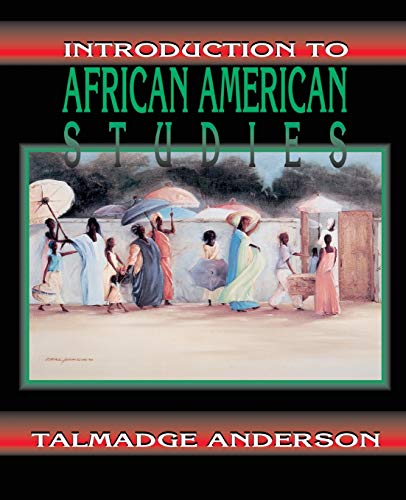Introduction To African American Studies - Anderson, Talmadge