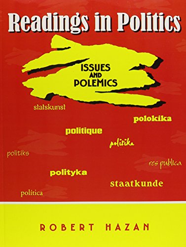 Beispielbild fr Readings in Politics: Issues and Polemics zum Verkauf von SecondSale