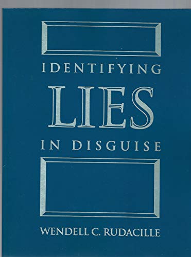 9780787237806: Identifying Lies in Disguise