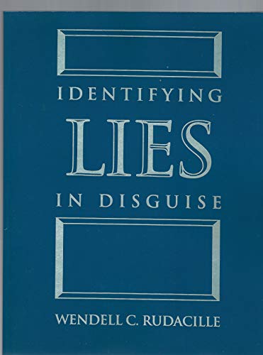 Stock image for Identifying Lies in Disguise for sale by Patrico Books