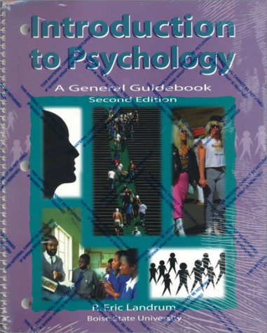 Introduction to Psychology: A General Guidebook (9780787238940) by Landrum, R. Eric