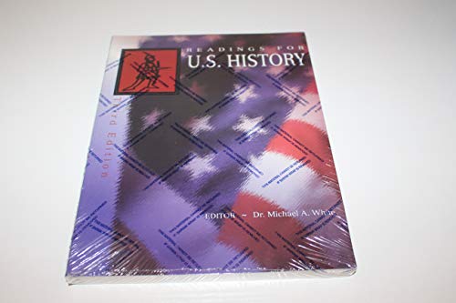 Stock image for Readings in U.s. History for sale by HPB-Red