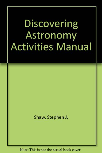 Stock image for Discovering Astronomy Activities Manual for sale by HPB-Movies