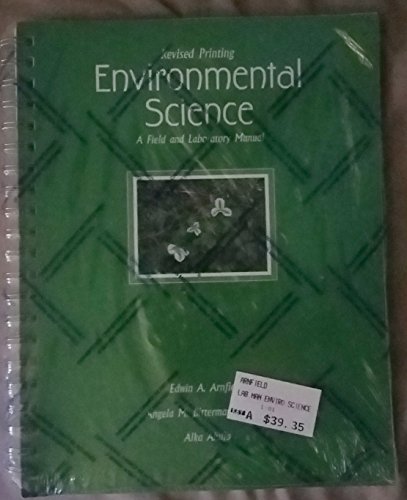 Imagen de archivo de Environmental Science: A Field and Laboratory Manual a la venta por ThriftBooks-Atlanta