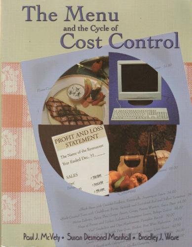 Stock image for THE MENU AND THE CYCLE OF COST CONTROL for sale by ThriftBooks-Dallas