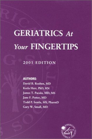 Stock image for Geriatrics at Your Fingertips for sale by Ergodebooks