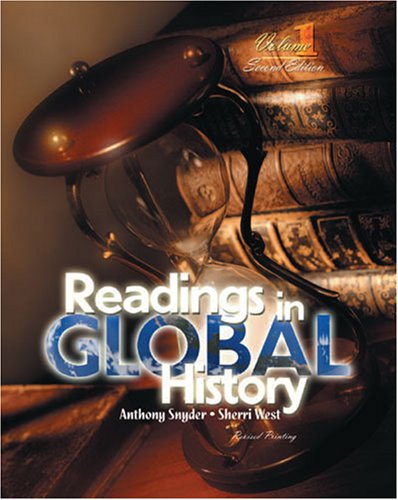 Stock image for Readings in Global History : Volume 1 for sale by Better World Books