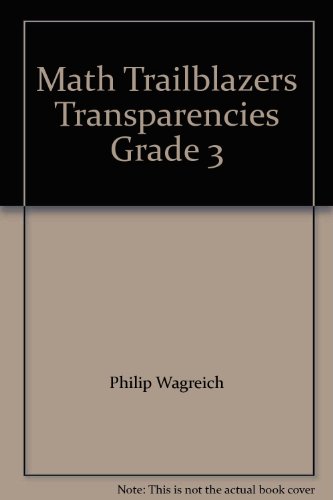 Beispielbild fr Math Trailblazers : Grade 3 Transparency Package zum Verkauf von Better World Books