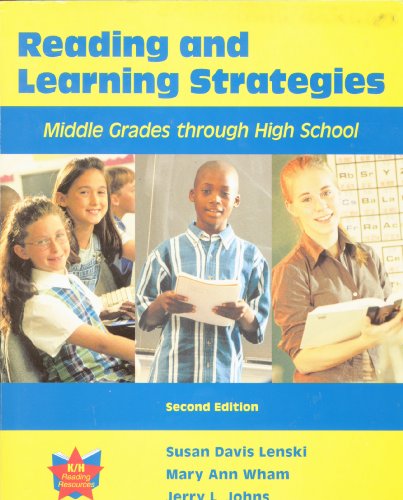 Stock image for Reading and Learning Strategies : Middle Grades Through High School for sale by SecondSale