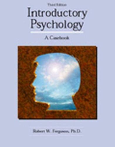 Stock image for Introductory Psychology: A Casebook for sale by ThriftBooks-Atlanta