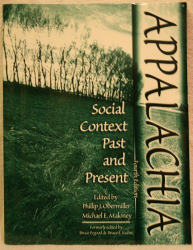 Beispielbild fr Appalachia: Social Context Past and Present zum Verkauf von HPB-Red