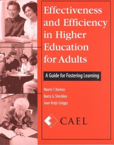 Stock image for Effectiveness and Efficiency in Higher Education for Adults: A Guide for Fostering Learning for sale by Bookmans