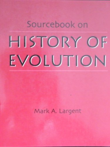 Beispielbild fr Sourcebook on History of Evolution zum Verkauf von MyLibraryMarket