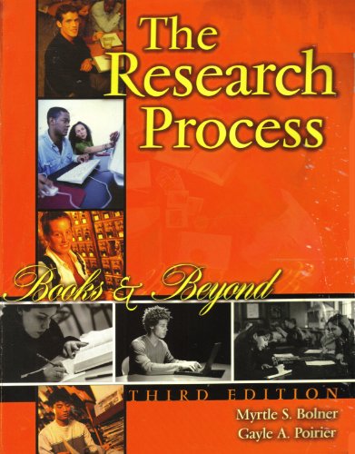 Imagen de archivo de The Research Process : Books and Beyond a la venta por Better World Books