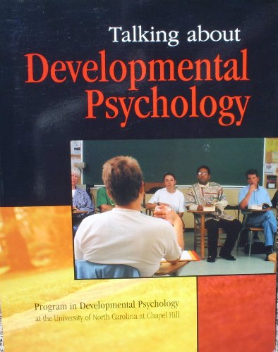 Imagen de archivo de Talking About Developmental Psychology a la venta por Armadillo Books