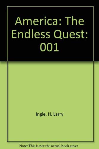 Stock image for America: The Endless Quest for sale by HPB-Red