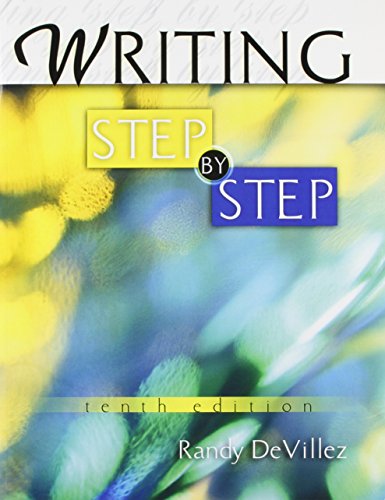 Beispielbild fr Writing: Step by Step zum Verkauf von GoodwillNI