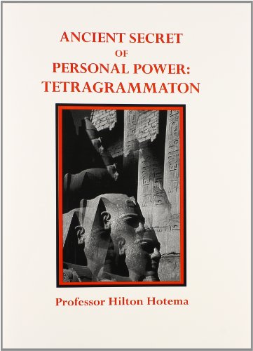 Stock image for Ancient Secret of Personal Power: Tetragrammaton for sale by HPB Inc.