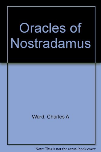 Stock image for Oracles of Nostradamus for sale by Half Price Books Inc.