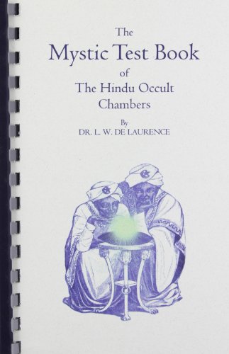 9780787309886: The Mystic Test Book of the Hindu Occult Tables: Magic and Occultism in India Hindu and Egyptian Crystal Gazing, the Hindu Magic Mirror