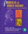 Imagen de archivo de Profiles in World History - Experimenting with Governments to Viking Invasion of England (200 B. C. - A. D.1066): Significant Events and the People Who Shaped Them a la venta por Irish Booksellers