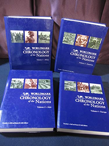 9780787605216: Worldmark Chronology of the Nations: v. 1-4