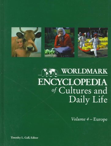 Stock image for WORLDMARK ENCYCLOPEDIA OF CULTURES AND DAILY LIVING - VOL. 4 Europe for sale by Neil Shillington: Bookdealer/Booksearch