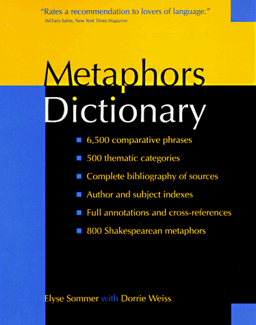 Stock image for Metaphors Dictionary (Metaphors Dictionary VIP) for sale by Half Price Books Inc.