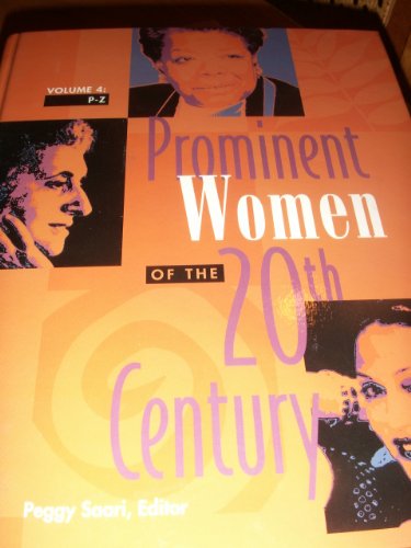 Beispielbild fr Prominent Women of the 20th Century zum Verkauf von Better World Books: West