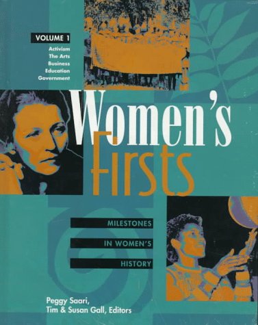 Stock image for Women's Firsts Edition 1.: Milestones in Women's History (Women's Reference Library) for sale by Ergodebooks
