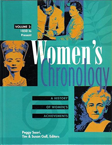 Beispielbild fr Women's Chronology zum Verkauf von Books Puddle