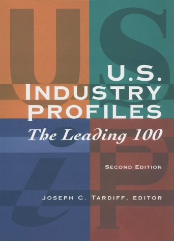 Imagen de archivo de U. S. Industry Profiles a la venta por Better World Books