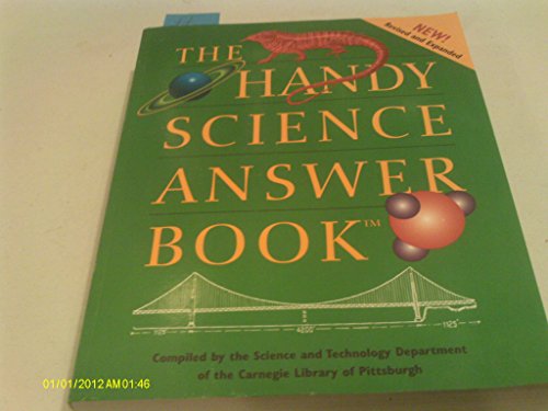 9780787610135: The Handy Science Answer Book