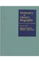 DLB 180: Japanese Fiction Writers, 1868-1945 (Dictionary of Literary Biography, 180) (9780787610692) by Gessel, Van C.