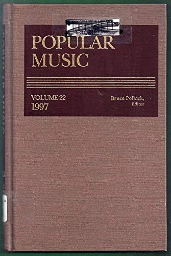 Beispielbild fr Popular Music 1997: An Annotated Guide to American Popular Songs Including Introductory Essays, Lyricists and Composer Index, Important Performances . Award Index, a: 22 (POPULAR MUSIC (GALE RES)) zum Verkauf von FOLCHATT