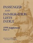 Passenger and Immigration Lists Index: A Guide to Published Records of More Than 2,923,000 Immigrants Who Came to the New World Between the Sixteenth ... AND IMMIGRATION LISTS INDEX SUPPLEMENT) (9780787618797) by Unknown Author