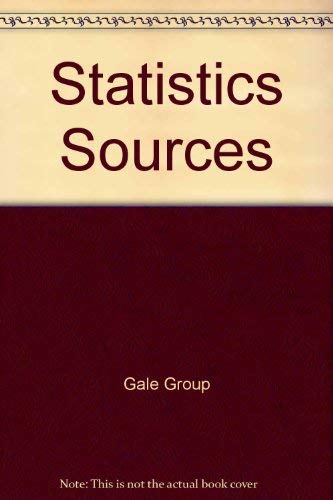 Stock image for Statistics Sources 2000 for sale by Drew