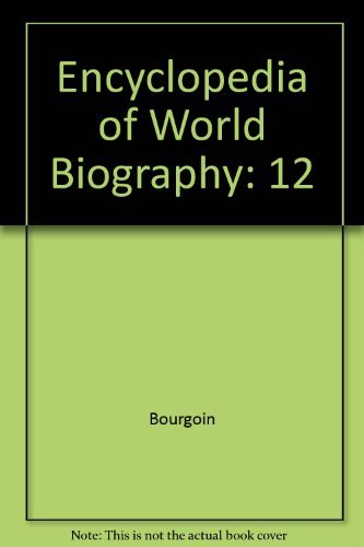 Stock image for ENCYCLOPEDIA OF WORLD BIOGRAPHY for sale by Basi6 International